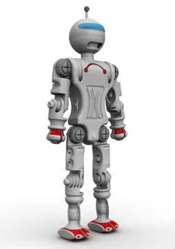 Humanoid robot 스톡 일러스트