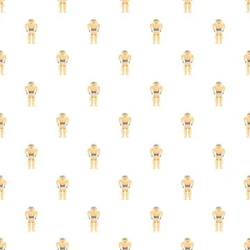 Humanoid robot pattern on white background artificial intelligence future イラスト素材