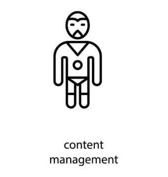 Humanoid Robot Warrior Stock Illustration