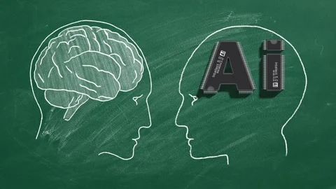 Humans vs Chatbots Stock Footage 247124948