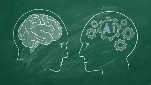 Humans vs Robots Vídeo Stock 125817305