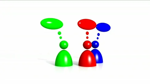 HumanWithCommentsAnim1 Stock Footage 371917