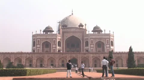 Humayun's Tomb Stock Footage 11803526
