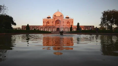 Humayuns tomb Video stock 40881606