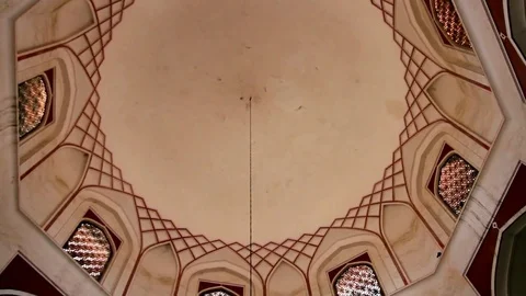 Humayuns Tomb Interrior Video stock 76928080