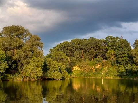 Humber River Summer View Stock-Fotos