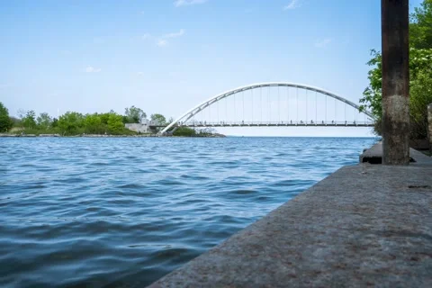 Humber River Timelapse in Spring Stock Footage 132483643