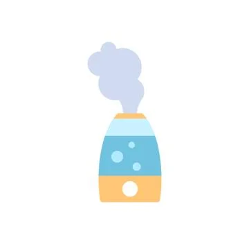 Humidifier air diffuser icon Purifier microclimate Stock Illustration