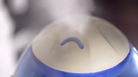 Humidifier blue closeup Stock Footage 57608167