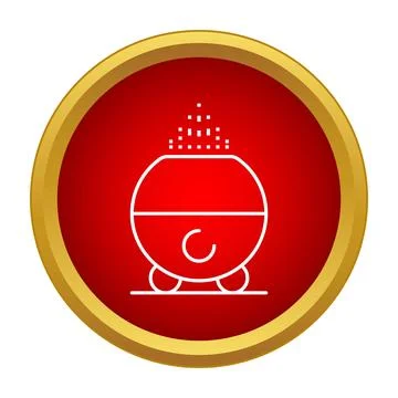 Humidifier diffusing mist for air purification icon イラスト素材