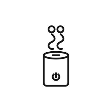 Humidifier icon logo sign vector outline イラスト素材