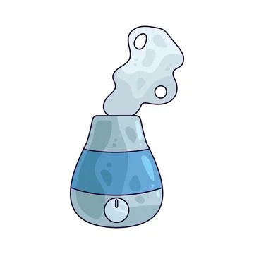 Humidifier illustration Ilustración de archivo