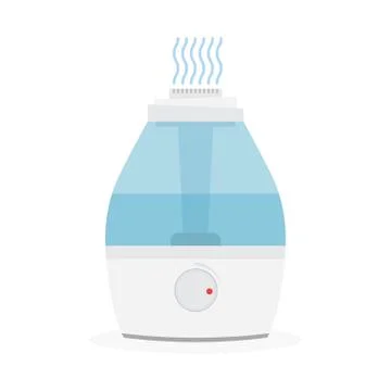 Humidifier for room. Illustrazione stock