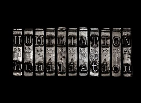 Humiliation concept Stock Photos