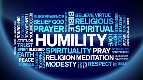 Humility animated word cloud,animation t... | Stock Video | Pond5