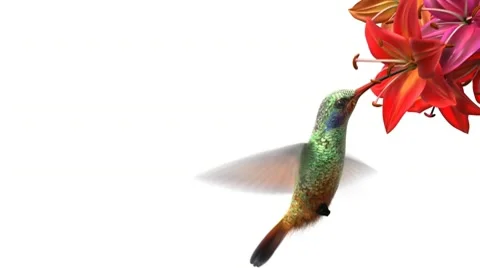 Humming bird Stock Footage 10728284