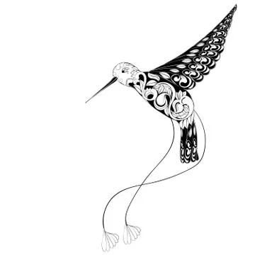 Humming fantasy Illustrazione stock