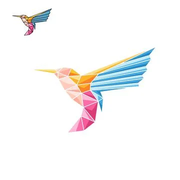 Hummingbirds Stock Illustration