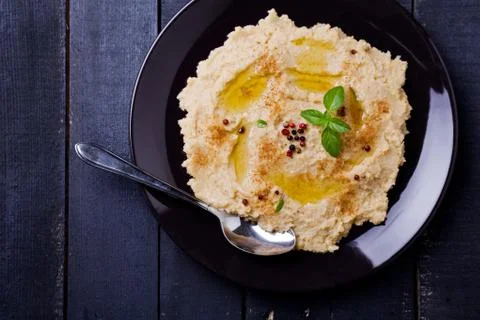 Hummus Dip Stock Photos