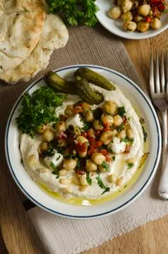 Hummus Stock Photos