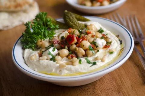 Hummus Stock Photos