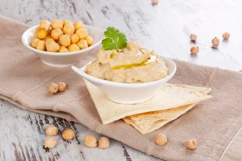 Hummus. Stock Photos
