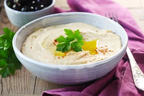 Hummus Foto stock