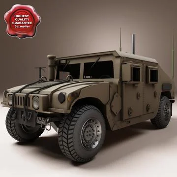 Humvee HMMWV 3D-Modell