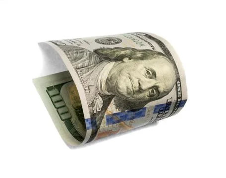 Hundred dollar bill Stock Photos