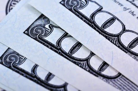 Hundred dollars Stock Photos