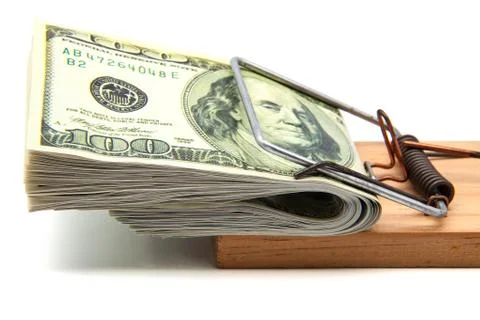Hundred dollars Stock Photos