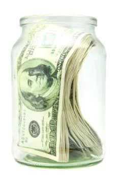 Hundred dollars Stock Photos