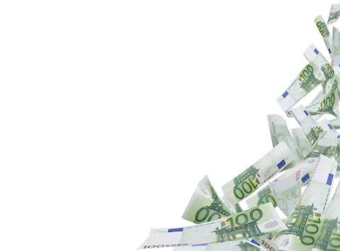 Hundred Euro Notes frame Foto stock