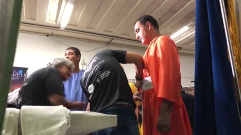 A hundred-year-old procession opens the celebration of Holy Thursday in Brazil,  動画素材 237722561