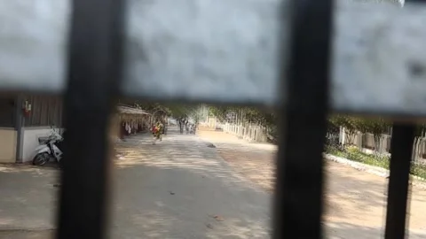 Hundreds of students, journalists released from prison in Yangon, MYANMAR, MM -  Stock Footage 204011215