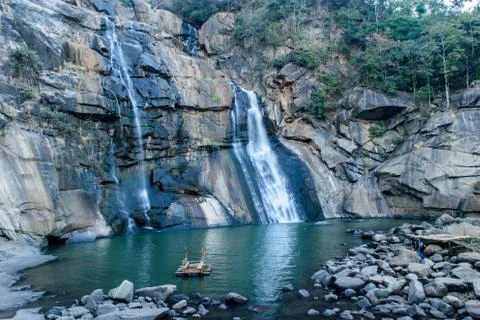 Hundru Falls Foto stock