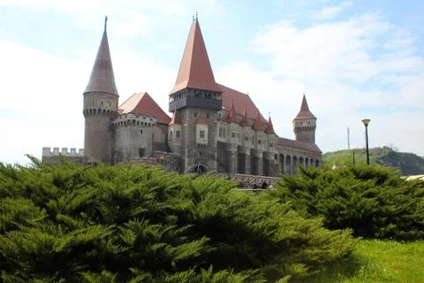 Hunead Castle Foto stock
