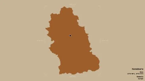 Hunedoara - Romania. Bounding box. Pattern イラスト素材
