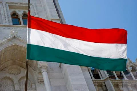 Hungarian flag Stock Photos