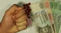 Hungarian Forint HUF, Counting Drugs and Money, Health Care, Colorful Pills HD Footage
