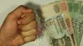 Hungarian Forint HUF, Counting Drugs and Money, Health Care, Colorful Pills HD Footage
