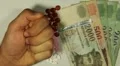 Hungarian Forint HUF, Counting Drugs and Money, Health Care, Colorful Pills HD Footage