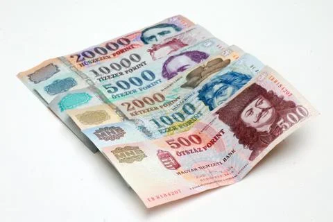 Hungarian forint Foto stock