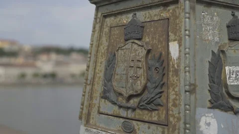 Hungarian memorial building Stock Footage 75929314