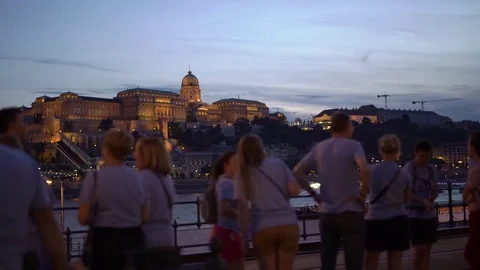 The Hungarian Palace Stock Footage 77147495