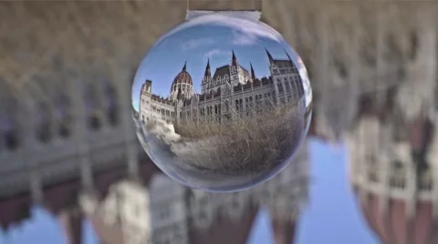 Hungarian parliement Stock Footage 59173125