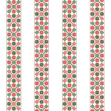 Hungarian pattern 1 Stock Illustration