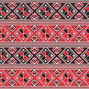 Hungarian pattern 2 Stock Illustration