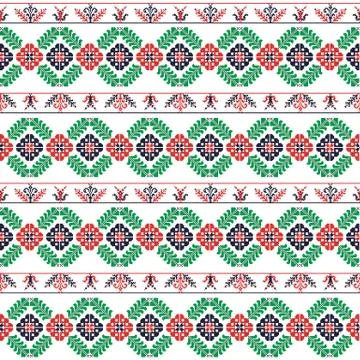 Hungarian pattern 3 Stock Illustration