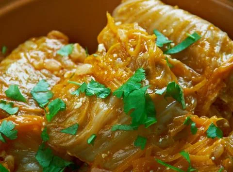 Hungarian stuffed cabbage Stock-Fotos